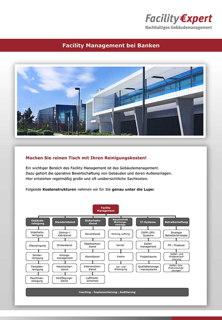 PDF Facility Management bei Banken